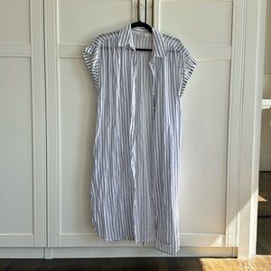 Zara button down shirt / tunic / midi dress for the beach